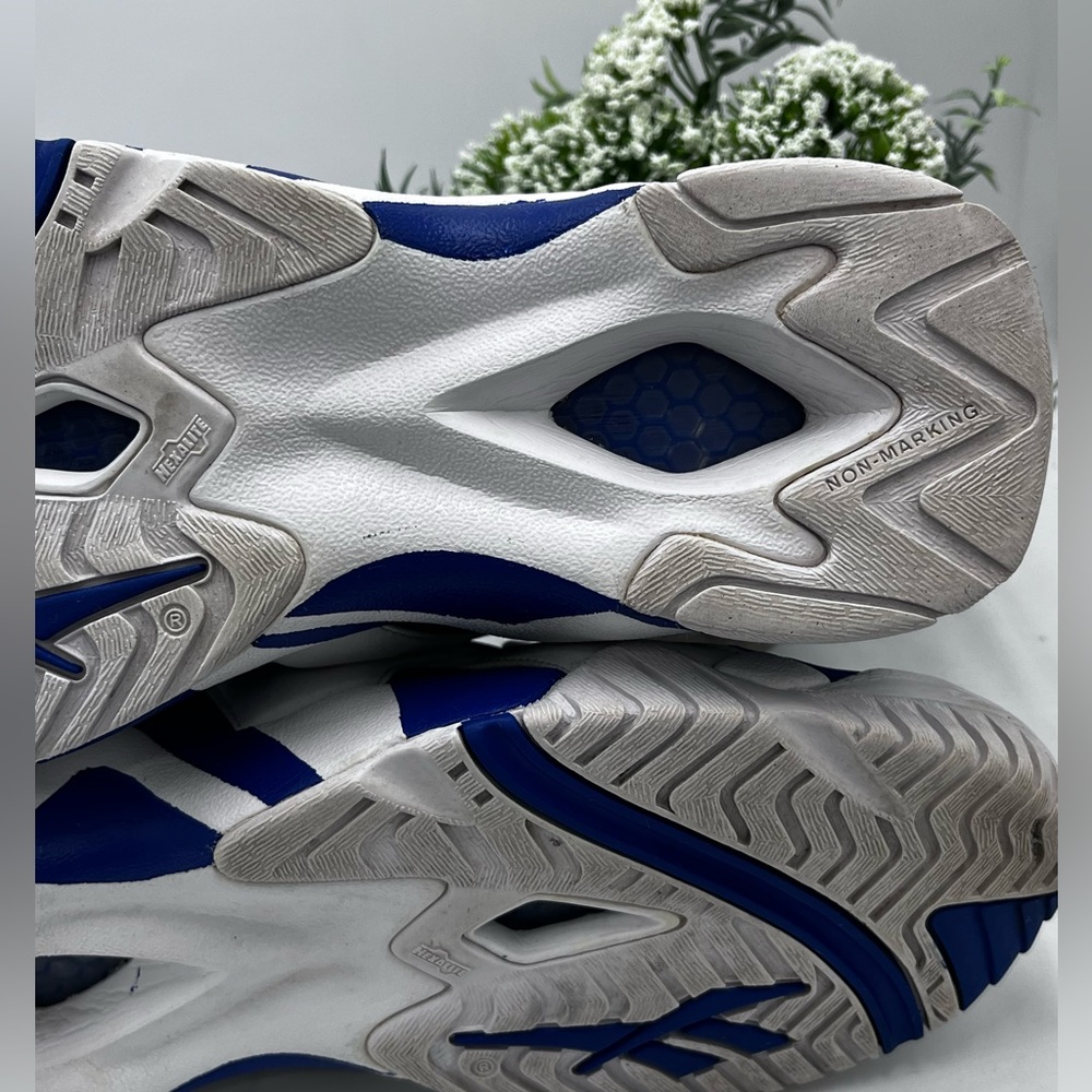Reebok Kamikaze II Letter of Intent Shoes Dark Royal Blue & White Mens Size 9.5 - Picture 11 of 16